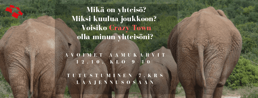Mika on yhteiso Miksi kuulua joukkoon Voisiko Crazy Town olla minun yhteisoni 1