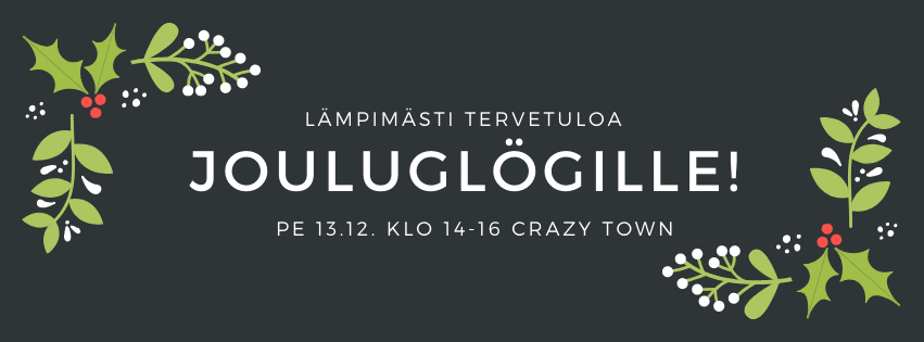 Illustrated Christmas Plants Facebook Cover 1