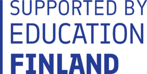 Edufi Supportedby Logo Sininen