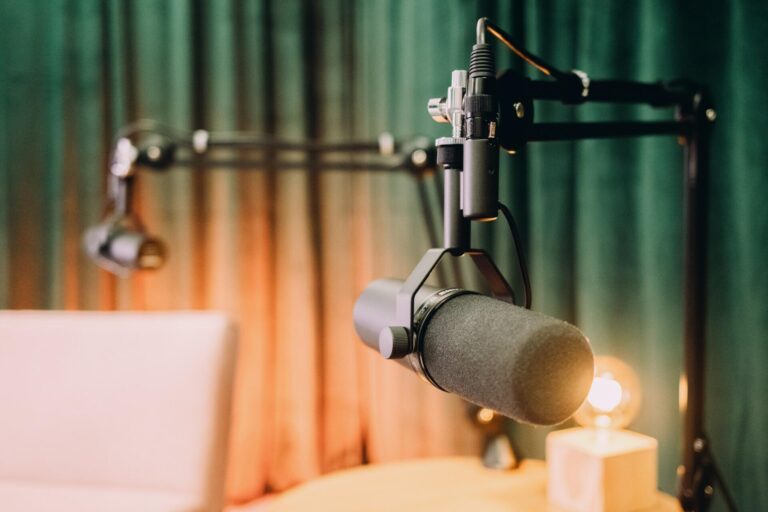 podcast-studio Jyväskylän Crazy Townilla