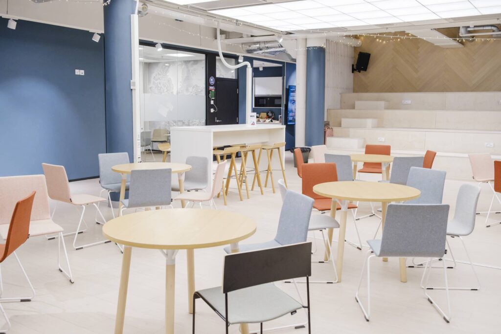 tapahtumatilat Crazy Town Jyväskylän alatorilla paljon istumatilaa