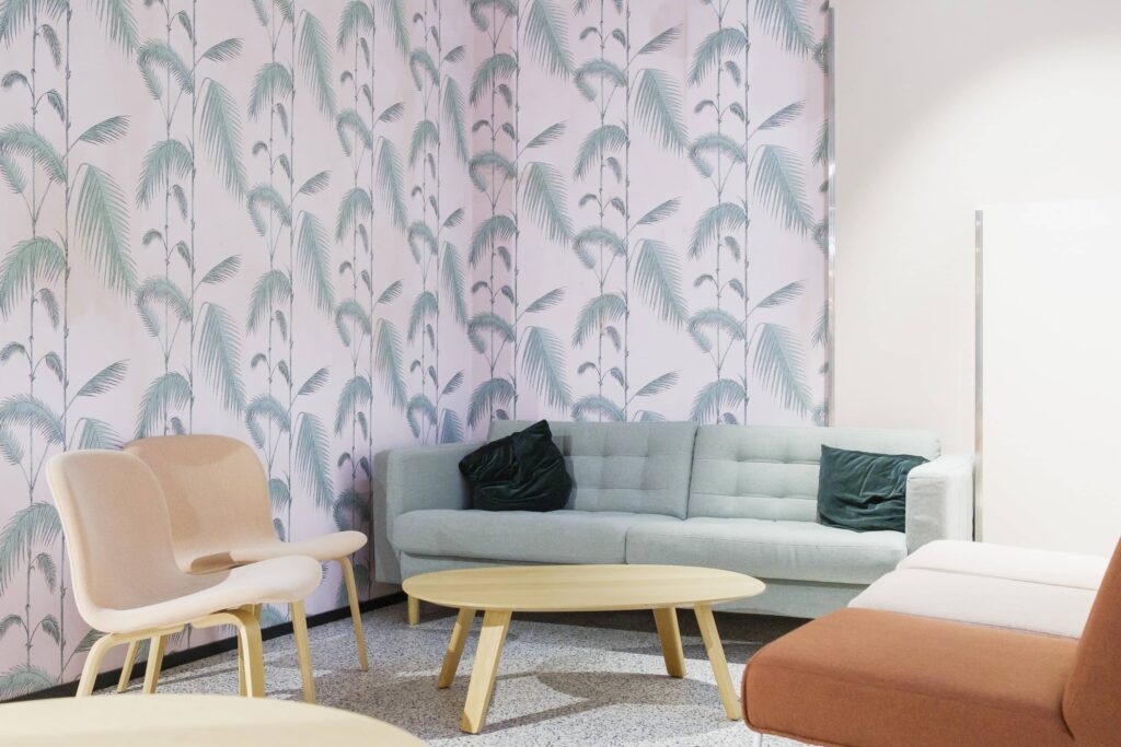 Sohvanurkkaus Crazy Town Jyväskylän Learning Cafe tapahtumatilassa