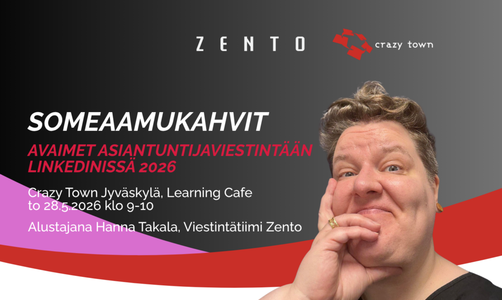 Crazy Town Jyväskylä aamukahvit Hanna Takala